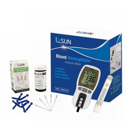 Lysun BHM{0}} Skaitmeninis nešiojamas hemoglobino analizatorius Hemoglobino matuoklis
