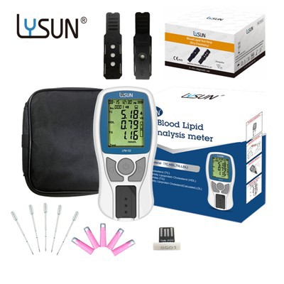 LPM{0}} Cholesterolio matuoklis Trigliceridų/didelio tankio lipoproteinų/bendrojo cholesterolio kiekio nustatymo aparatas