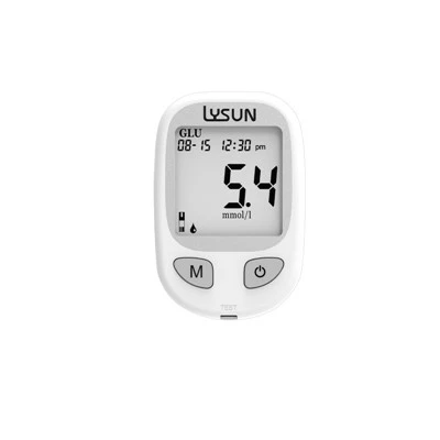 Lysun 4 viename gliukozės kiekis kraujyje, šlapimo rūgštis, ketonai kraujyje, bendrojo cholesterolio matuoklis GUKC-101